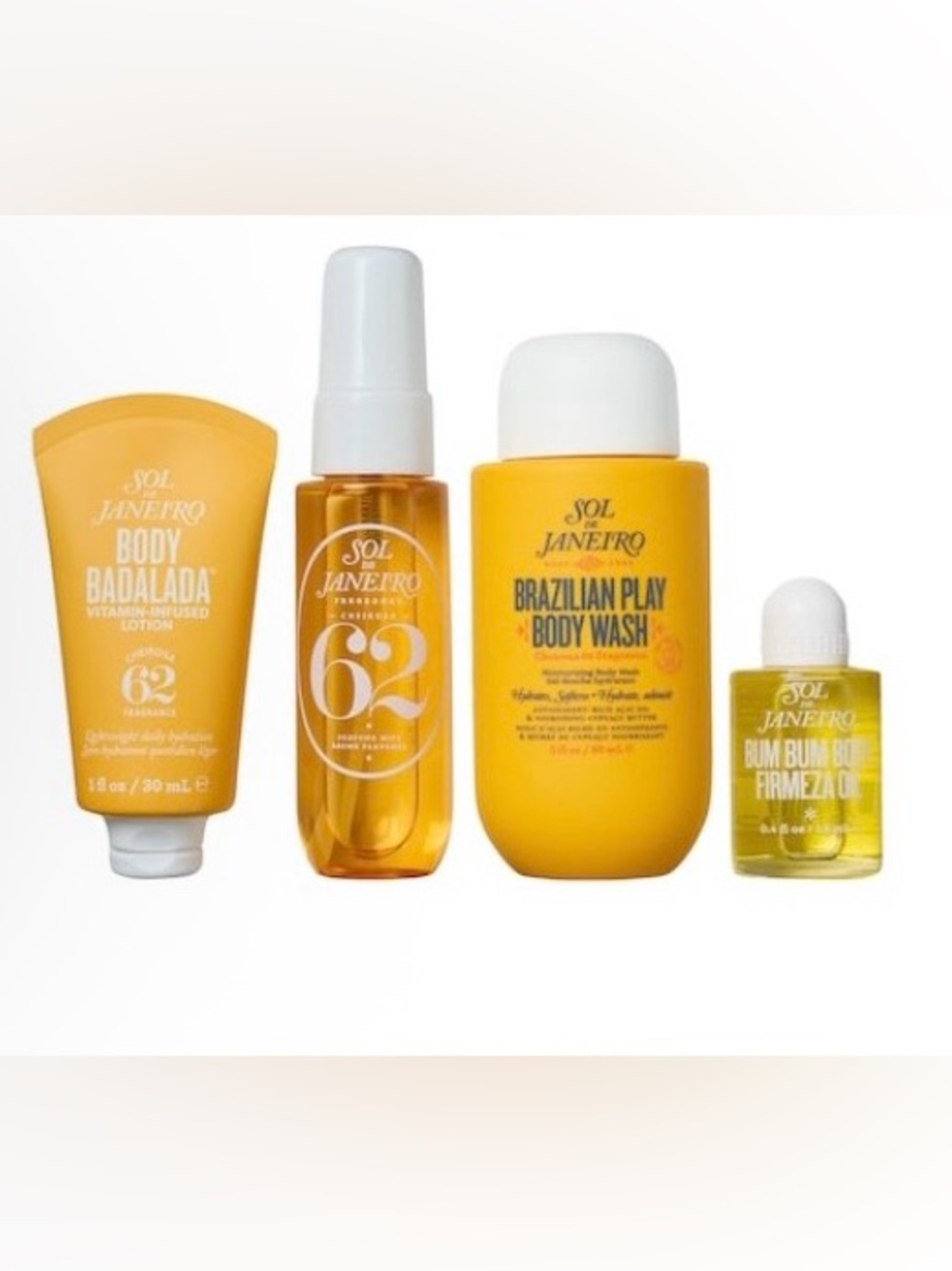 Sol de Janeiro Hydrate & Go Iconic Body Care Minis NWT